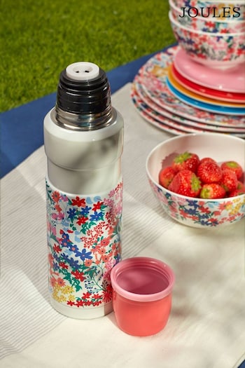 Joules Floral Thermos Flask (B04302) | £28