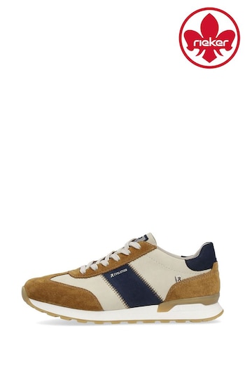 Rieker Mens Cream Evolution Lace-Up Shoes air (B04464) | £87