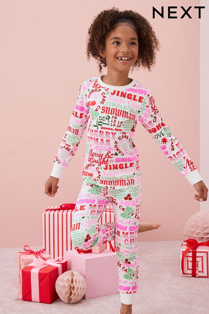 Girls Christmas Pyjamas Girls Christmas Nightwear Next UK