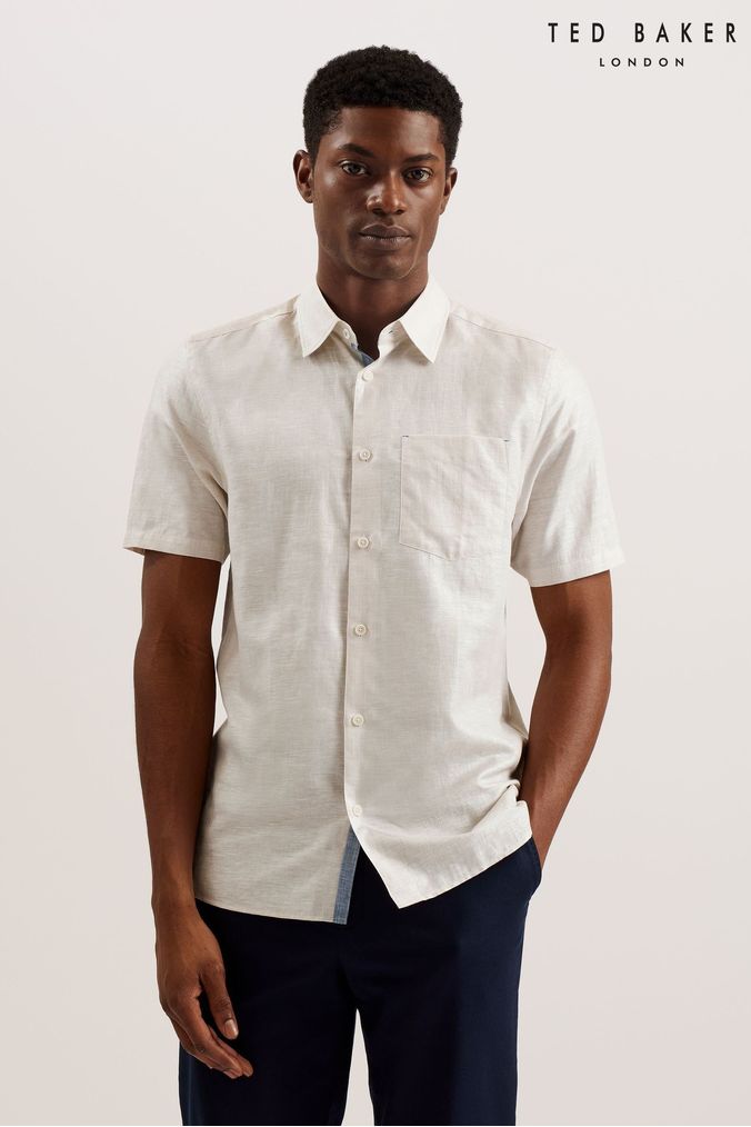 Cream colour clearance shirt