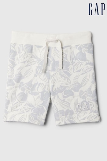 Gap Grey Logo Pull On Baby Shorts (Newborn-5yrs) (B05271) | £10