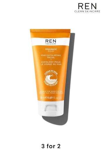 REN Radiance PHA Exfoliating Facial 50ml (B05300) | £34