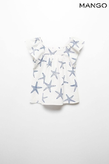 Mango Star Print Dress (B05411) | £26