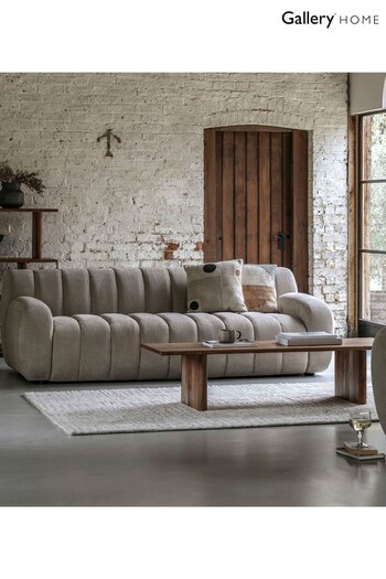 Gallery Home Cream Warwick 3 Seater Sofa (B05546) | £2,500