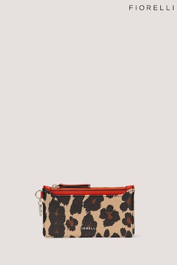 Fiorelli Luna CC Holder Print Brown Bag (B05603) | £19