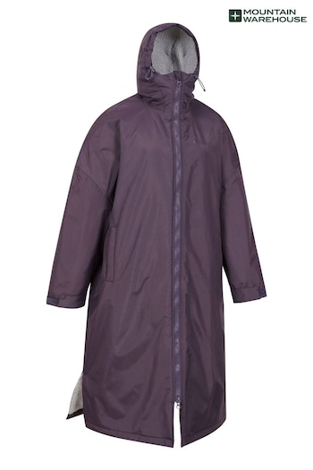 Mountain Warehouse Purple Womens Tidal Waterproof Changing Robe (B05610) | £141