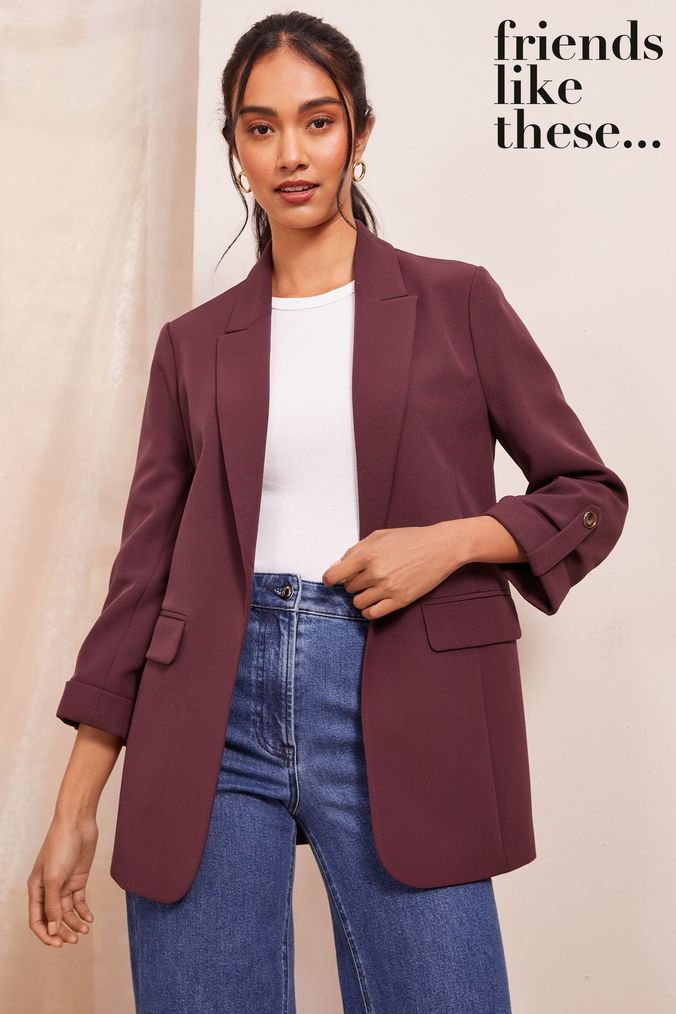 Next red blazer discount