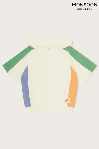 Monsoon Natural Colourblock Ribbed Sweater (B05928) | £23 - £27