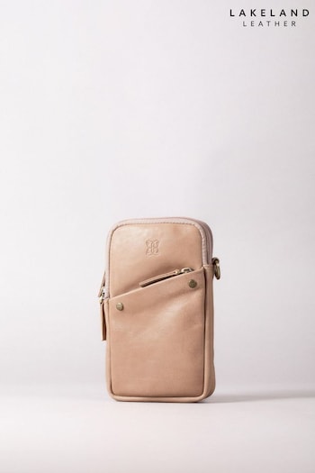 Lakeland Leather Cream Harstone Travel Bag (B06213) | £35
