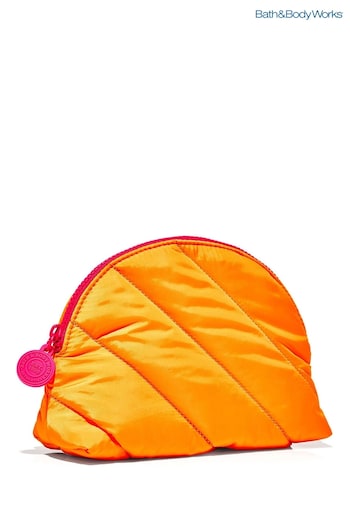 Bath & Body Works Puffy Orange Cosmetic Bag (B06232) | £14