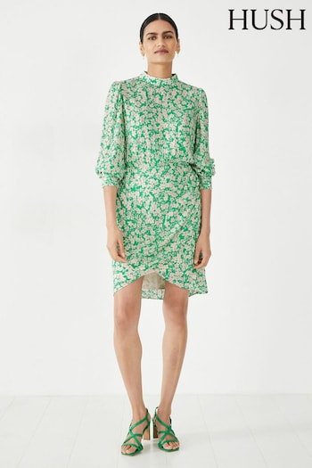 Hush Green Sammy Mini Dress (B06257) | £59