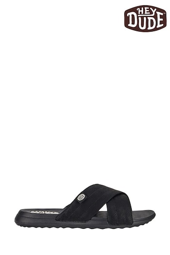 HEYDUDE Christi Slide Distressed Sandals stitch (B06300) | £50