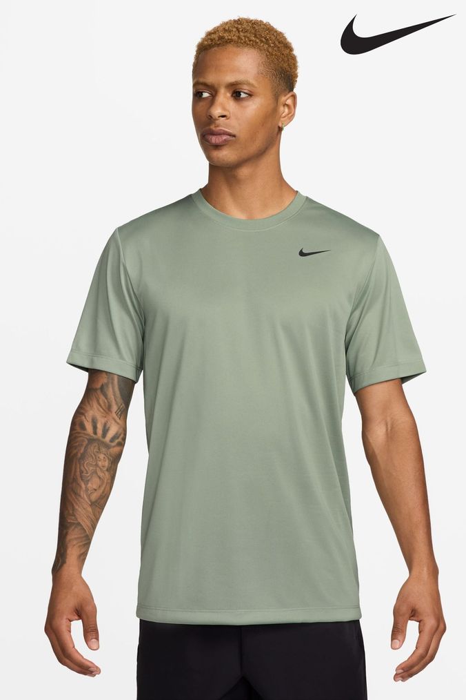 Black and olive green nike shirt online