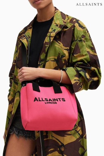AllSaints Pink Izzy Mini Tote Bag (B06584) | £99
