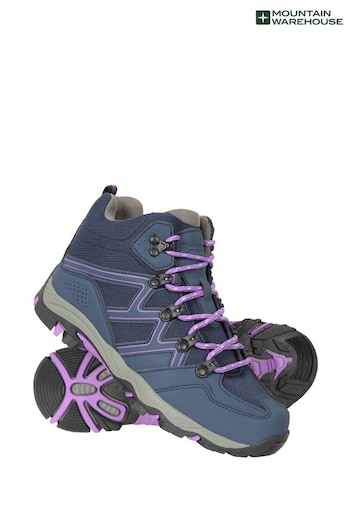 Mountain Warehouse Purple Kids Oscar Walking Boots (B06642) | £46