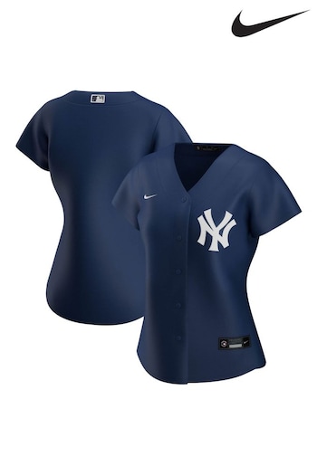 Nike Blue New York Yankees Nike Official Replica Alternate Jersey (B06735) | £95