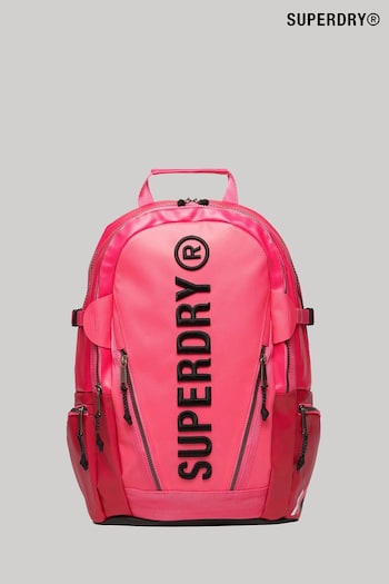 Superdry Pink Tarp Rucksack Bag (B07164) | £60
