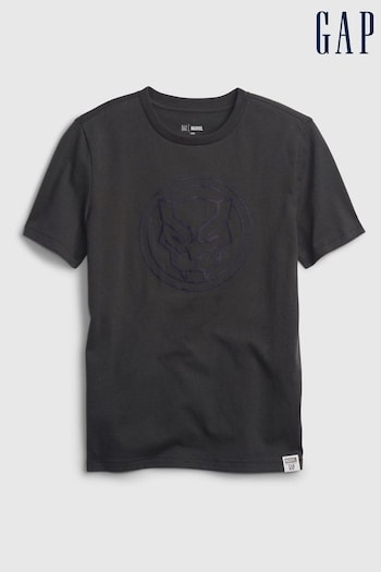 Gap Grey Organic Cotton Graphic Short Sleeve T-Shirt (B07256) | £14