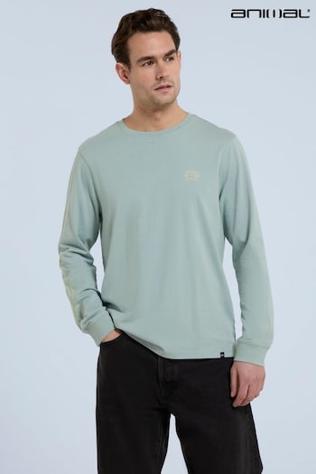Animal Blue Tommy Organic Long Sleeve T-Shirt (B07671) | £29