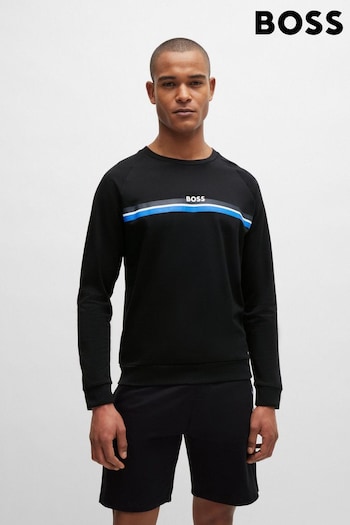 BOSS Black Stripe Logo Sweatshirt (B10240) | £79