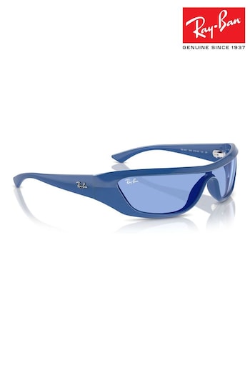 Ray Ban Blue Xan Rb4431 Irregular Sunglasses Ombre (B10683) | £130