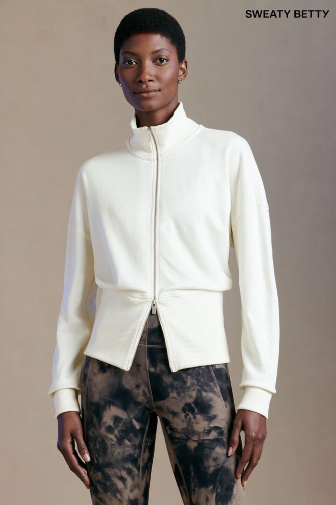 Zip up tops womens uk sales