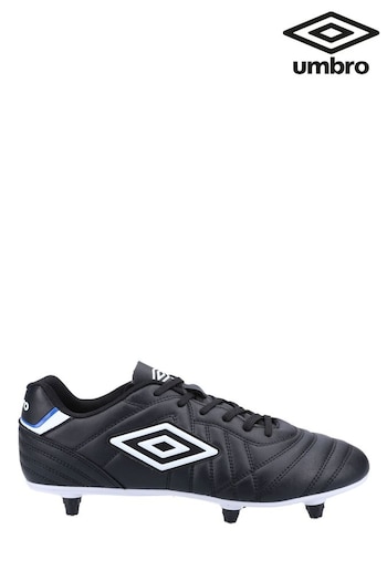 Umbro Black Speciali Liga Soft Ground Football Nike Boots (B11100) | £44