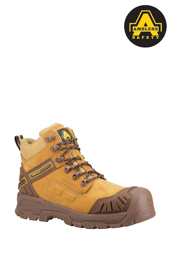 Amblers Safety Yellow Ignite Safety Boots (B11424) | £84