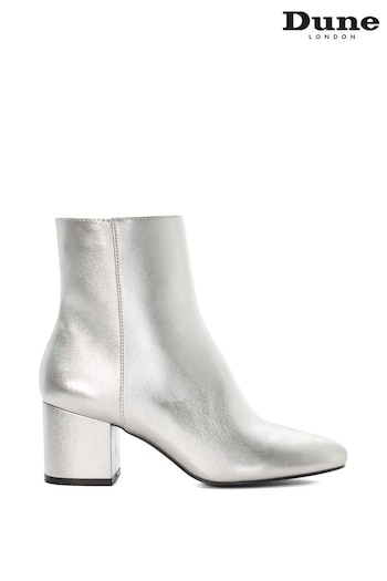 Dune London Ottack Low Block Heel Out Boots (B11551) | £140