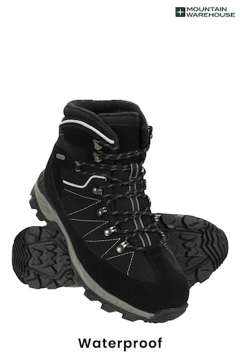 Mountain Warehouse Grey Boulder Winter Trekker Waterproof Bright Boots (B11655) | £80