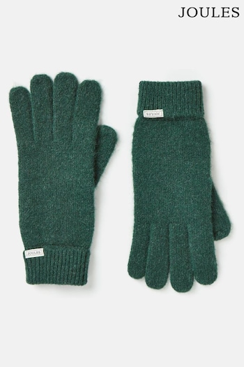 Joules Caversham Green Knitted Gloves (B11833) | £16.95