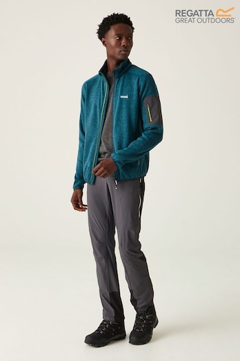 Regatta Blue Newhill Full Zip Fleece (B12021) | £42