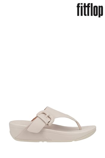FitFlop Viper Lulu Buckle Toe Post Sandals (B12654) | £85