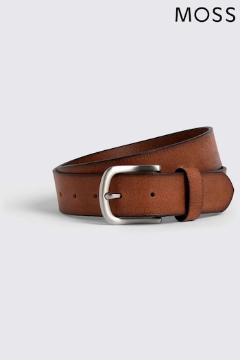 MOSS Casual Leather Belt (B14056) | £35