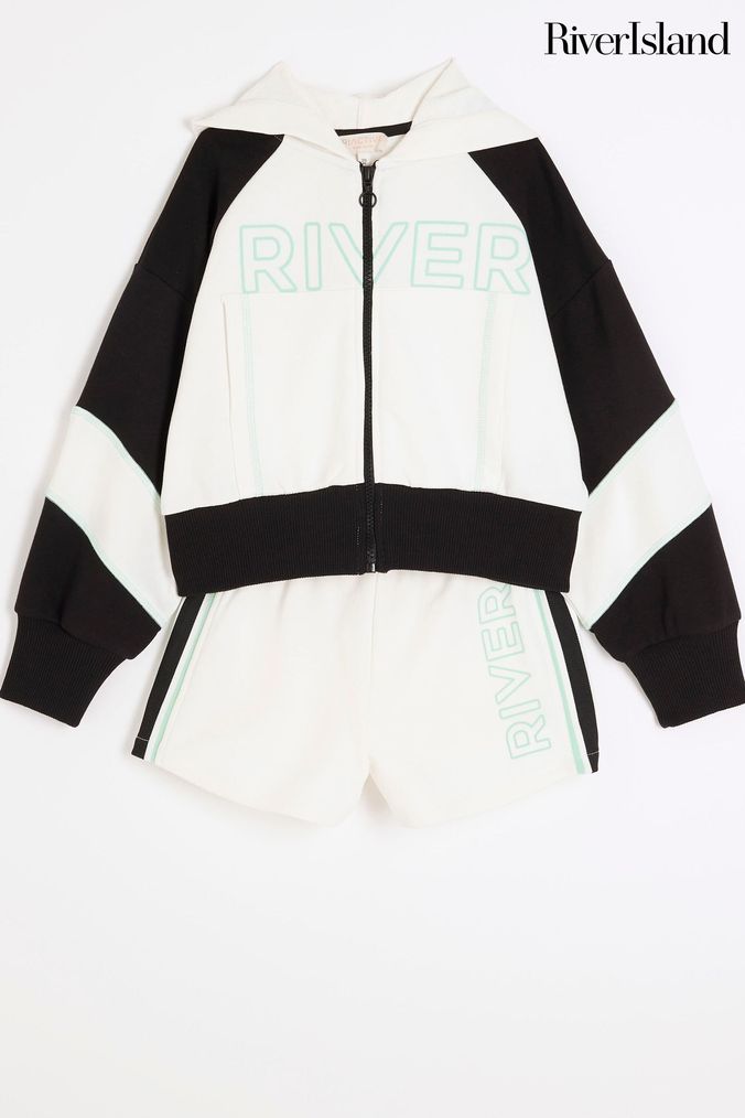 Girls river island tracksuit shop