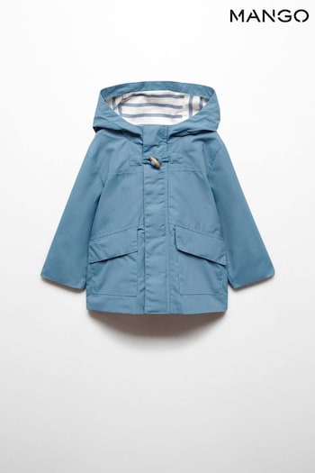 Mango Hooded Parker with Toggle Button (B14365) | £28