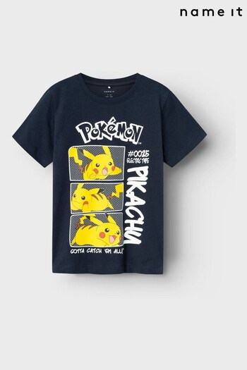 Name It Blue Pokemon T-Shirt (B14377) | £15