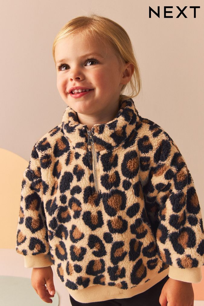 Girls borg coat best sale