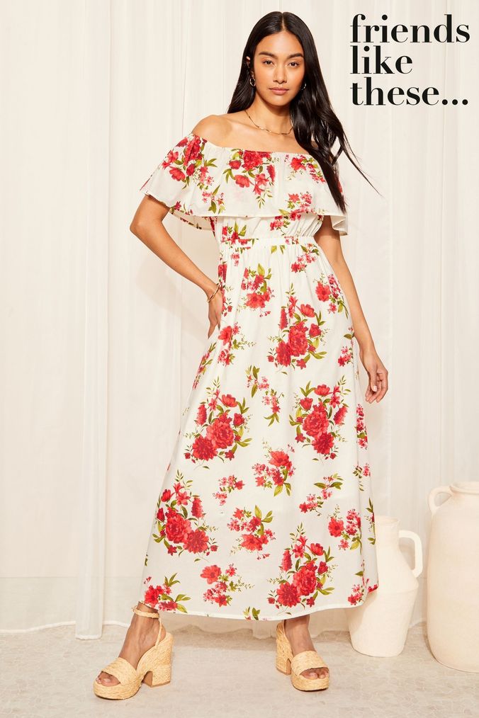 Holiday bardot dresses top