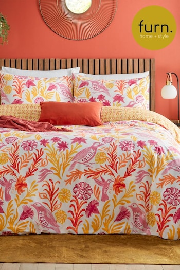 Furn Citrus Alentejo Trending Floral Duvet Cover Set (B14970) | £19 - £36