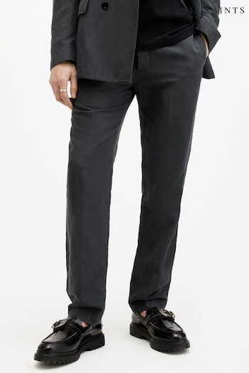 AllSaints Grey Tansey Neceser Trousers (B15195) | £159