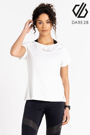 Dare 2b Cyrstallize White T-Shirt (B15239) | £32