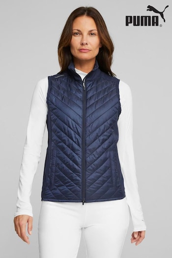 Puma Blue Frost Golf Quilted Womens Vest (B15263) | £110