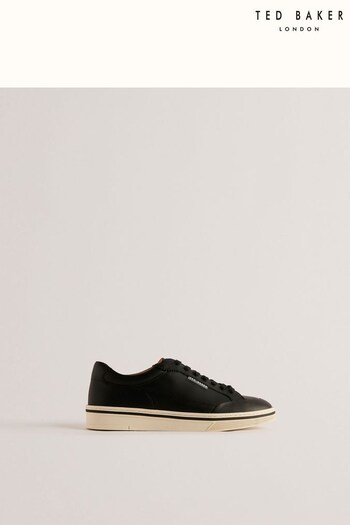 Ted Baker Hampstd Lace To Toe Black Shoes (B15285) | £125