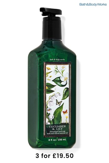 T-Shirts, Tops & Polos Cucumber & Lily Cleansing Gel Hand Soap 8 fl oz / 236 mL (B15431) | £10