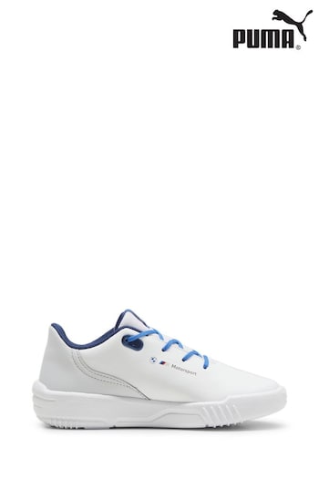 Puma White Kids Unisex BMW M Motorsport Drift Cat Decima Shoes (B15842) | £50