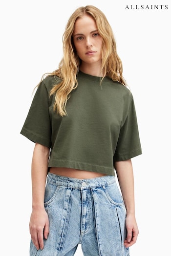 AllSaints Green Lottie T-Shirt (B15980) | £49