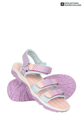 Mountain Warehouse Purple Kids 3-Strap noble Sandals (B16023) | £27