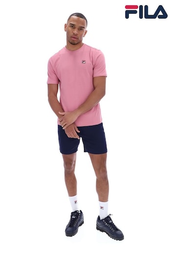 Fila Rosa Pink Sunny 2 Essential T-Shirt With Narrow Collar Rib (B16034) | £25