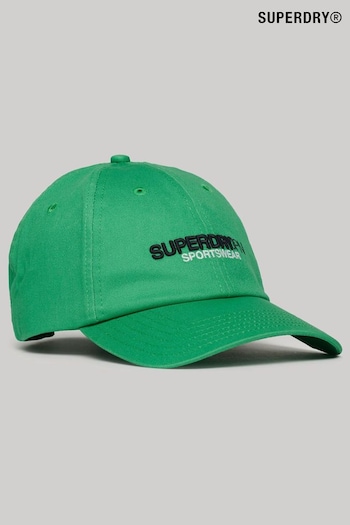 Superdry Green Sport Style Baseball Cap (B16262) | £23